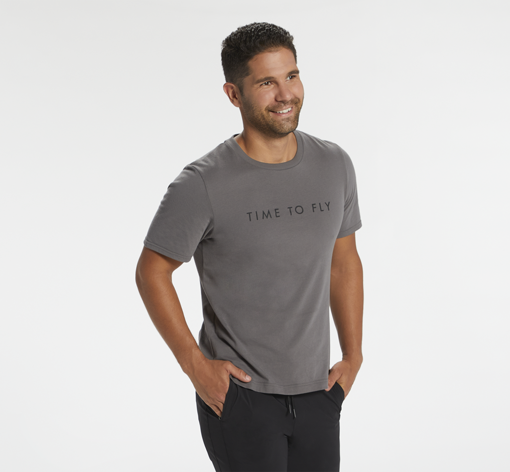 Hoka Mens Tee NZ - Hoka Brand Grey (MBX071532)